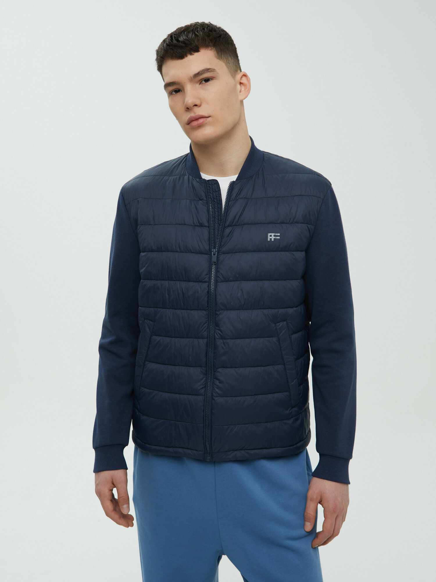 Куртка FINN FLARE Стеганая размер S(176-96-40) синий