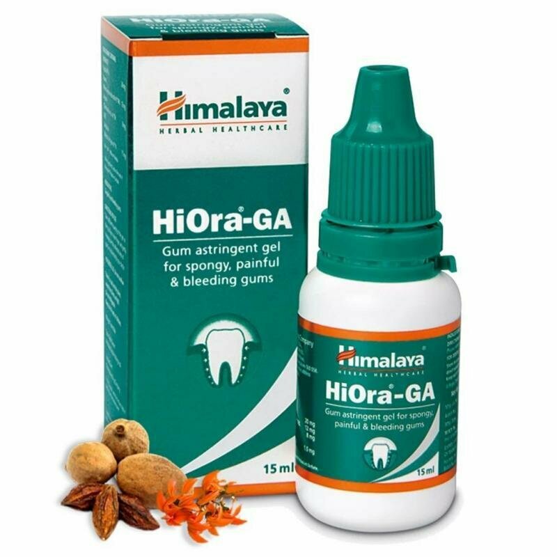 Гель для десен Хиора-ГА Хималая (Hiora-Ga Himalaya), залечивает раны, при кровоточивости десен, освежает полость рта, 15 мл. — фото 1