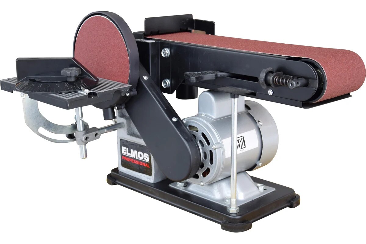 Elmos BG 462 шлифстанок тарельчато-ленточный 400Вт e70 449