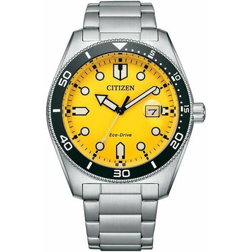 фото Наручные часы citizen eco-drive, желтый