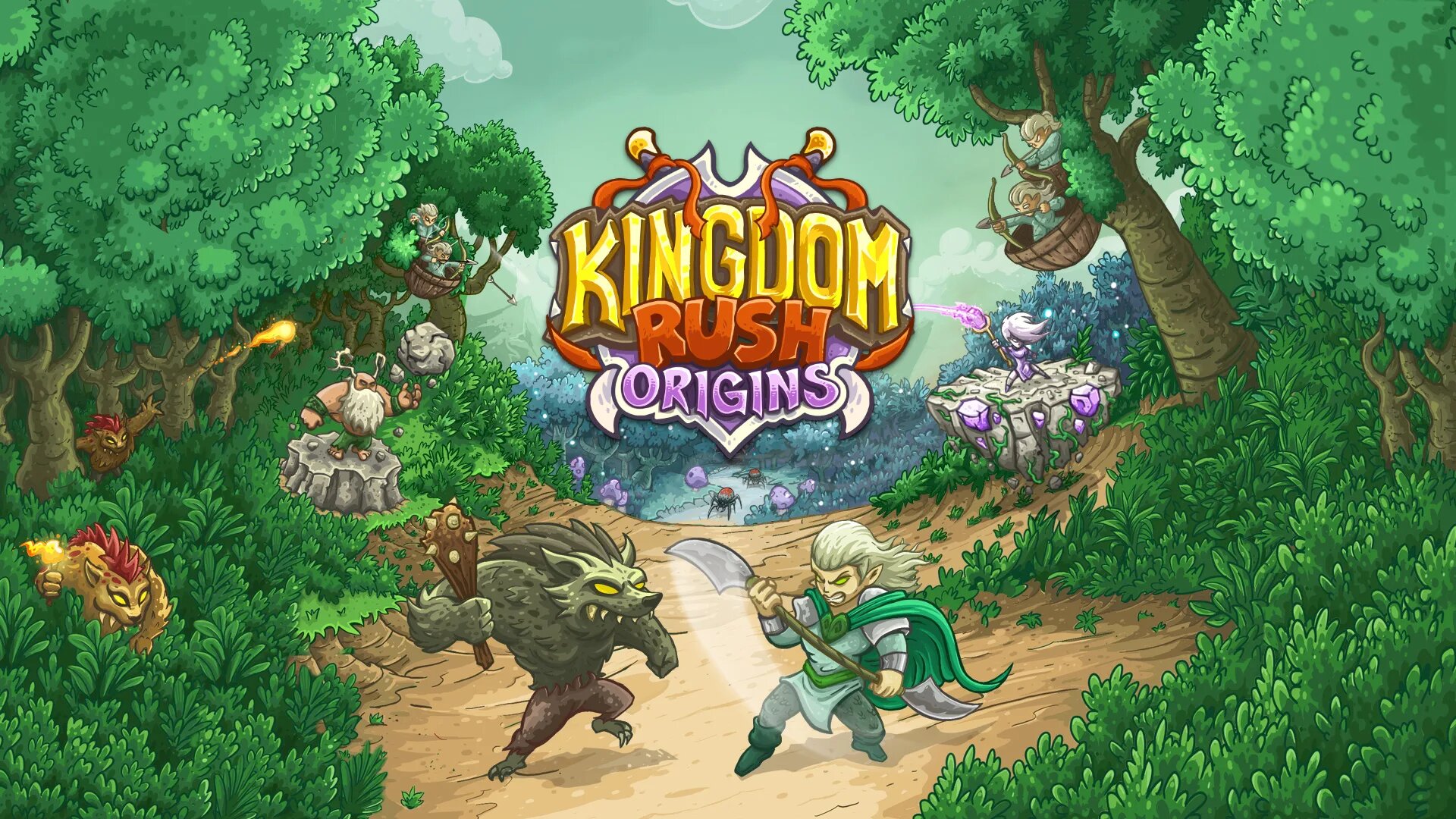 Игра Kingdom Rush Origins для Nintendo Switch - Цифровая версия, США