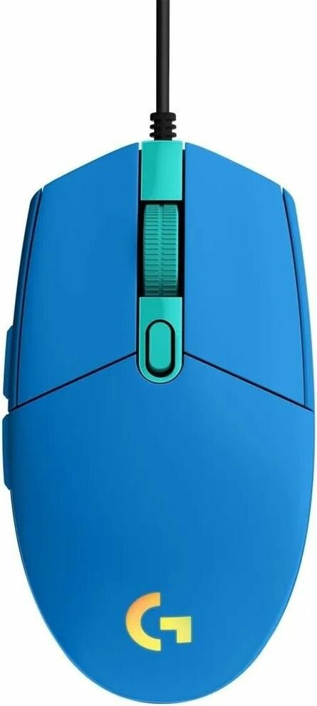 Logitech G Игровая мышь проводная G102 LIGHTSYNC, черный