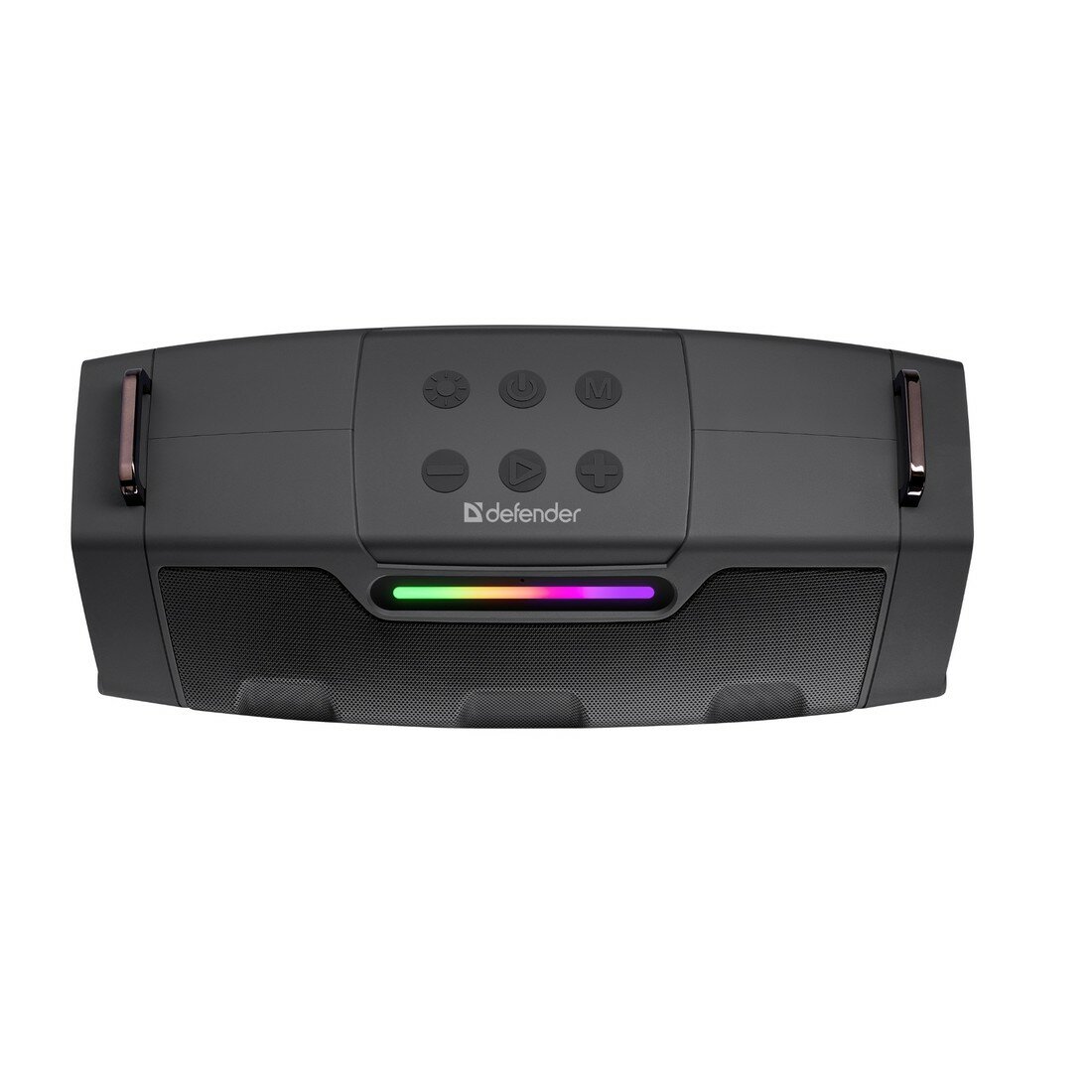 Колонка портативная Defender Beatbox 25, черный Стерео, 25Вт, пластик, AUX, USB , USB Type-C
