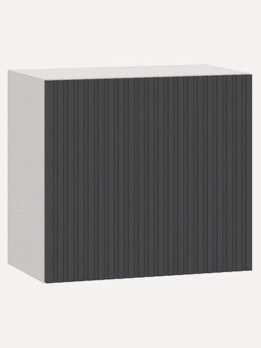 Изображение товара Кухонный модуль навесной, шкаф Стайер с полками, 60х29.6х45.6 см, Белый / Графит