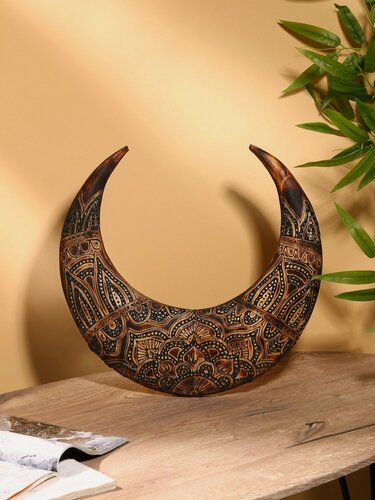 Изображение товара Декор интерьерный «Рога», 40×6×40 см, дерево