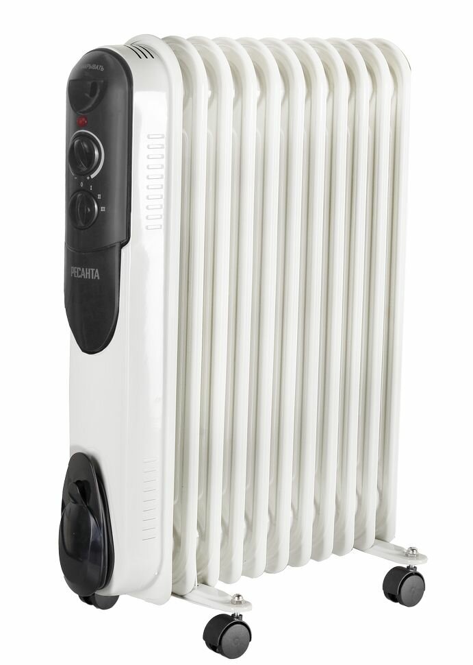 Радиатор масляный 12 секц. 2500Вт ОМПТ-12Н Ресанта 67/3/5