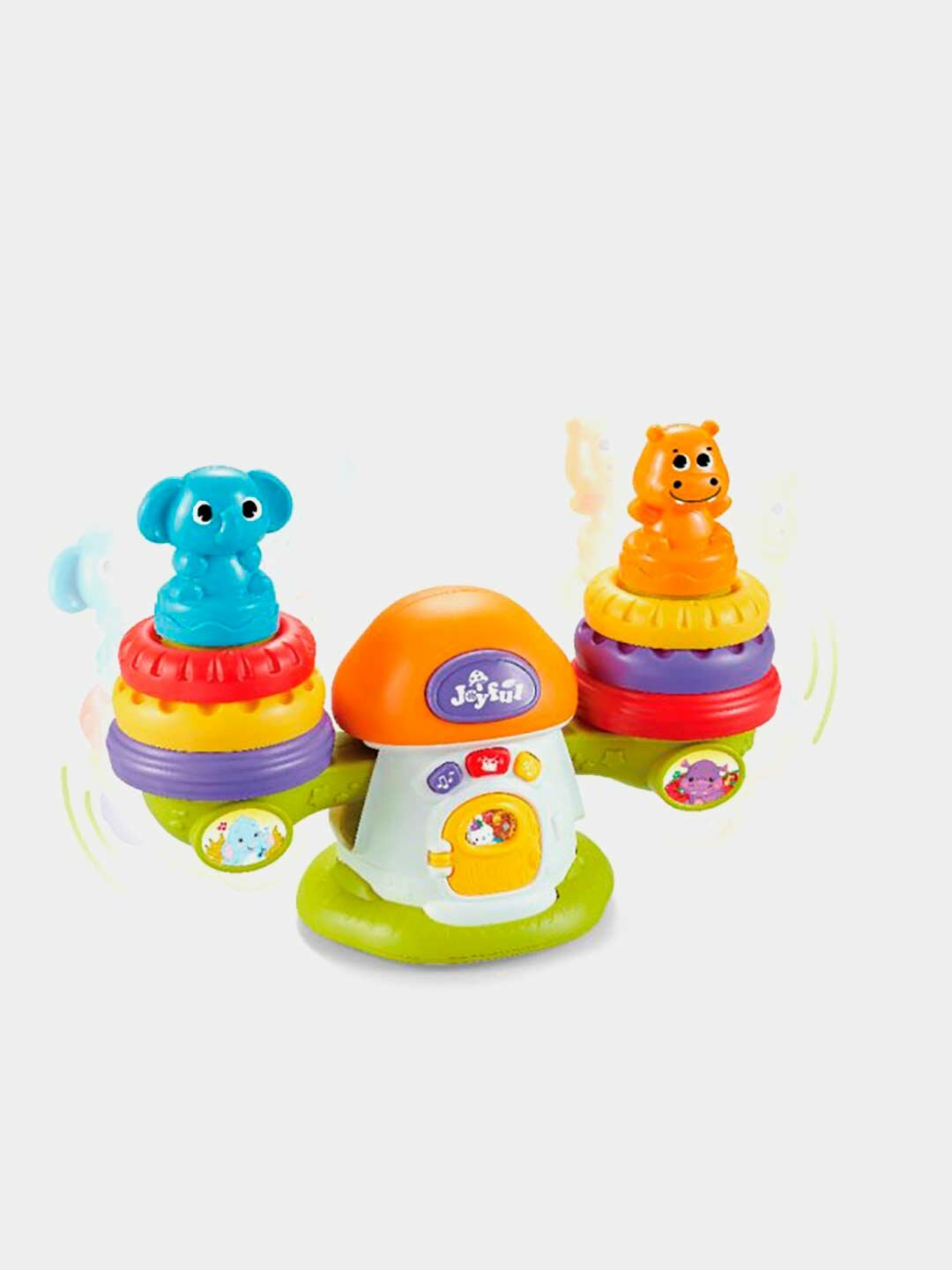 Музыкальные Развивающие Весы, Обучение Цветам и Моторике, Для Детей от 6 месяцев Код. 01751