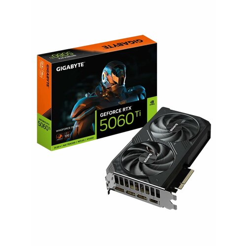 Видеокарта GIGABYTE GeForce RTX 5060 WINDFORCE OC 8G GV-N5060WF2OC-8GD Retail 82990₽