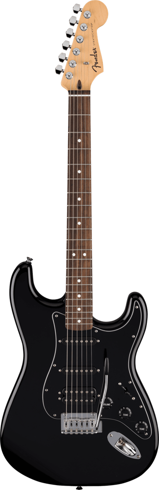 FENDER Standard Stratocaster HSS Black Электрогитара
