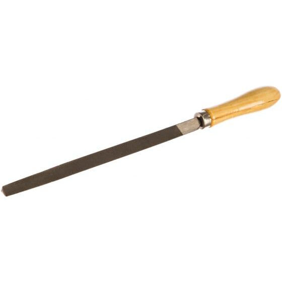 Напильник 200мм трехгранный деревянная рукоятка, вихрь 73/6/4/3 (1 шт.)