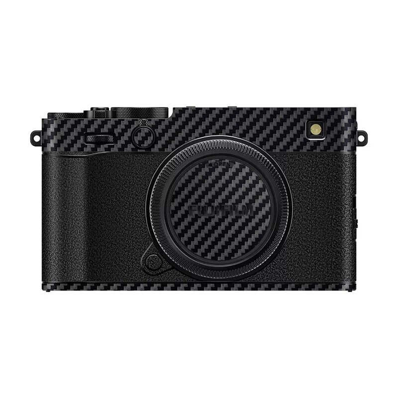 Пленка с углеродным волокном для камеры Fujifilm X-E5 с 3M клеем, антицарапинная пленка