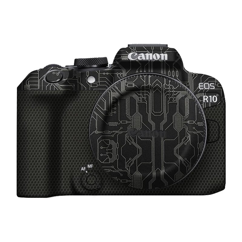Схемный темно-золотой защитный пленочный экран для Canon EOS R10, полное покрытие, 3M клей