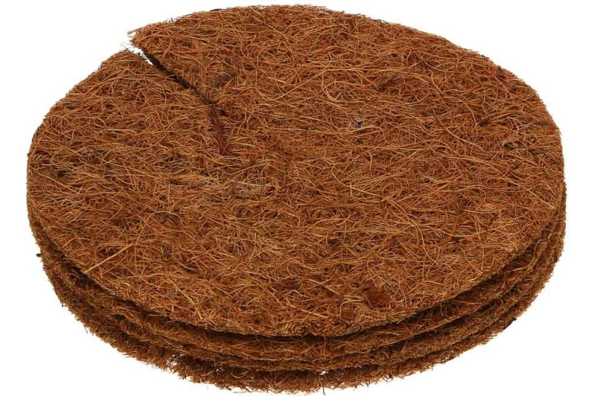Набор приствольных кругов Inbloom из кокосового волокна, 4шт, d30см
