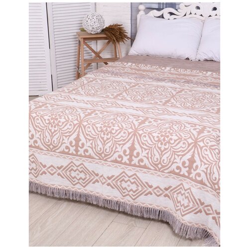 Плед 70% хлопок. 30% ПЭ 160x200 Орнамент