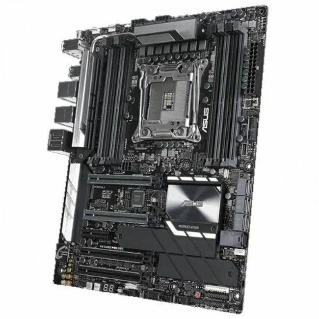 Материнская плата ASUS WS C422 DC /R1.03/LGA-2066, ATX,8DIMM,5PCIE (90SB08J0-M0XBN1)