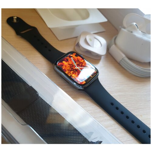 Умные часы Watch 7 Series DT NO1 7 MAX В комплекте наушники беспроводные AIR PRO мужские часы женские для детей 2 подарка 389000₽