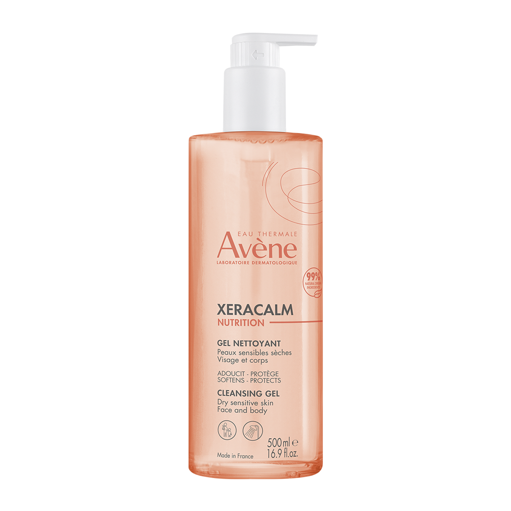 Avene XeraCalm Nutrition Легкий питательный гель очищающий 500 мл 1 шт