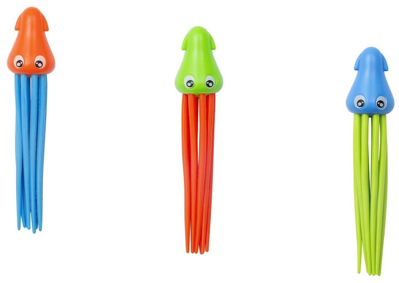 фото Набор для ныряния "Кальмары", 3 шт.