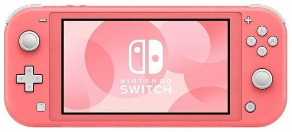 Игровая приставка Nintendo Switch Lite 32 ГБ, coral