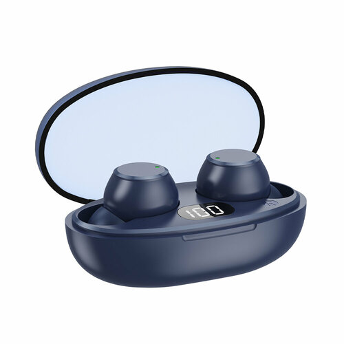 Беспроводная стереогарнитура AB-03 TWS BT 52 300 мАч LED синий AXXA AXXA 4055 82400₽