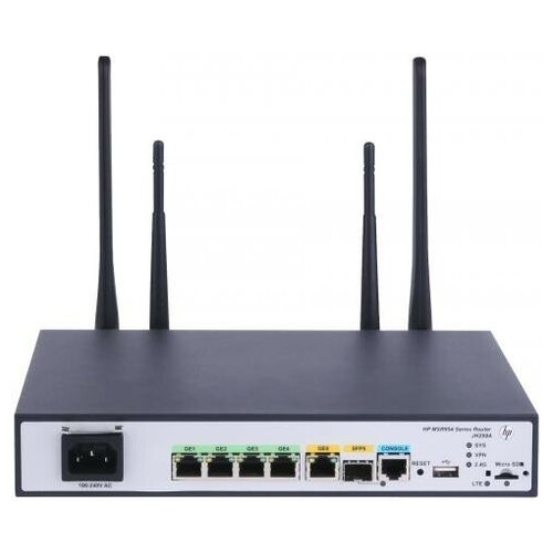 Маршрутизатор HPE MSR954-W 1GbE SFP (WW) Router JH297A