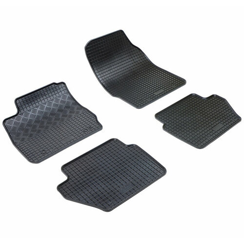 Коврики резиновые в салон FORD Fiesta 2008-2017