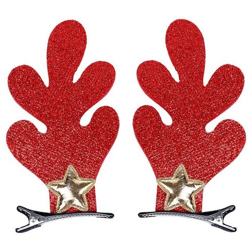 фото Карнавальный зажим «рога» набор штуки