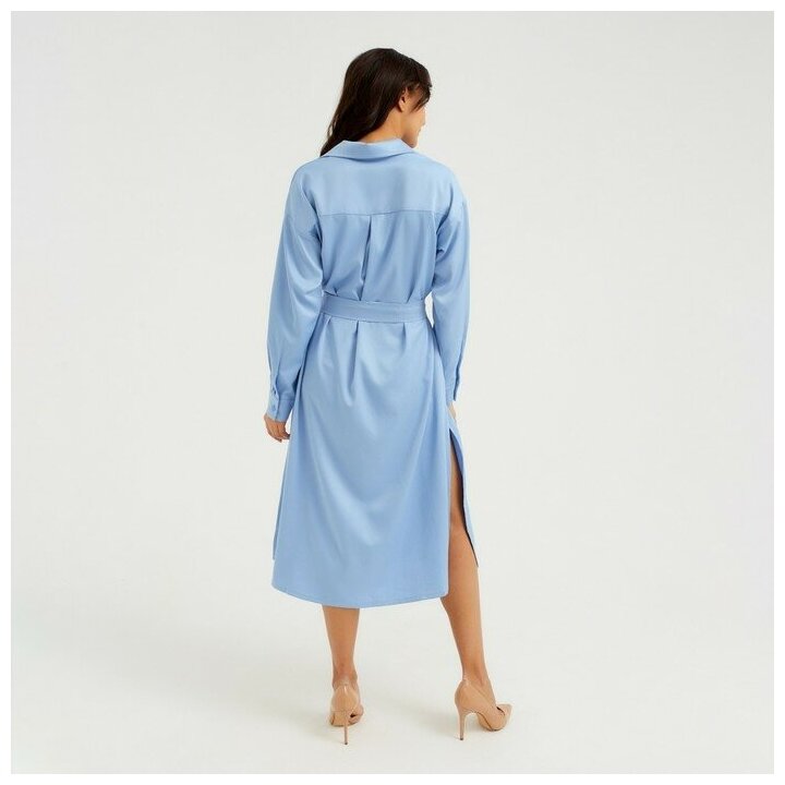Платье женское Minaku: Casual collection, цвет голубой, размер 50 7690857 . - фотография № 18