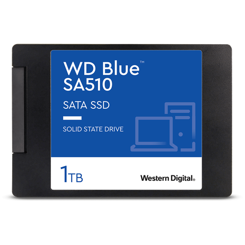 Твердотельный накопитель Western Digital WD Blue 1 ТБ SATA WDS100T3B0A твердотельный накопитель western digital blue sa510 1tb wds100t3b0a