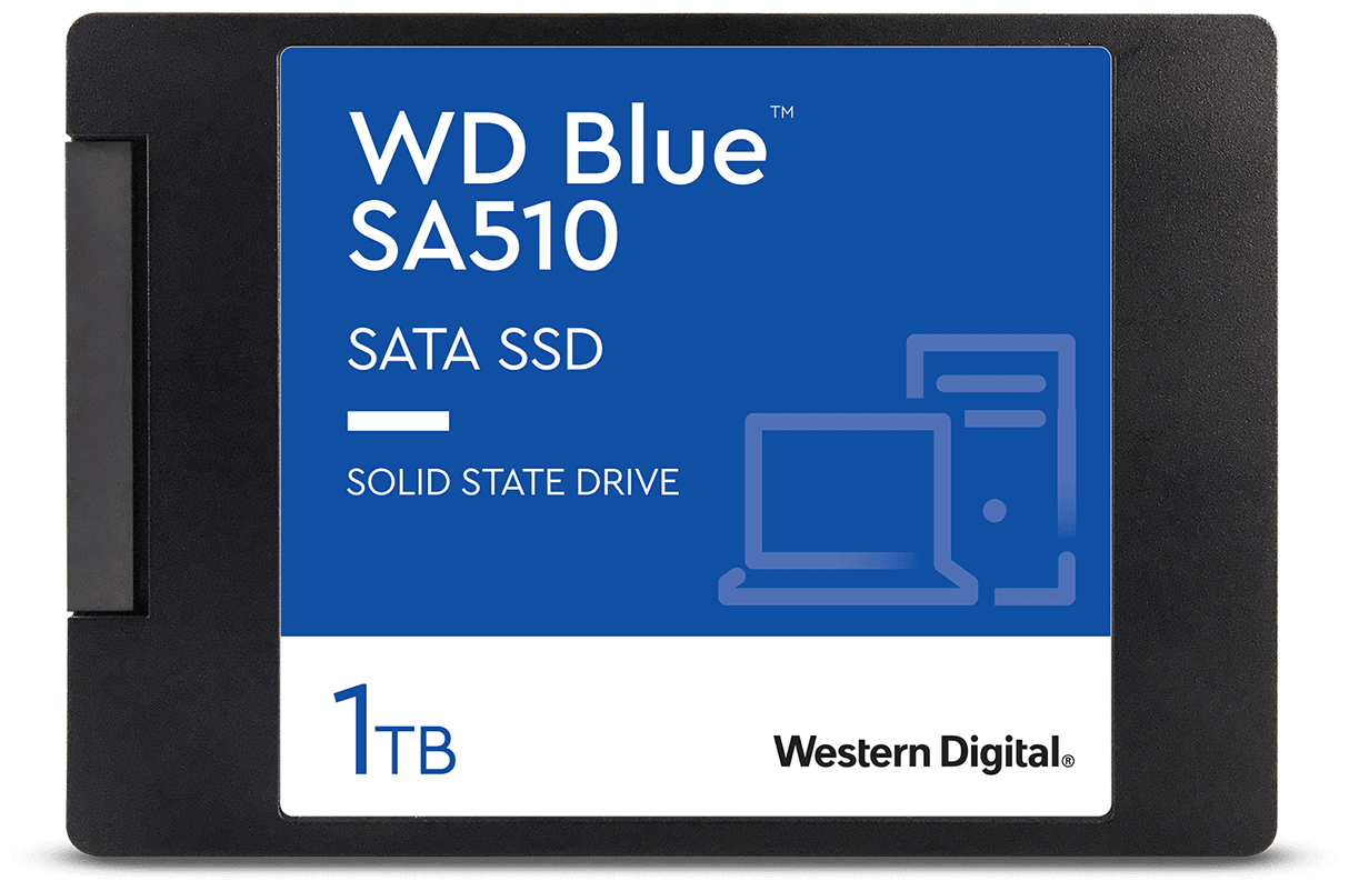 Твердотельный накопитель Western Digital WD Blue 1 ТБ SATA WDS100T3B0A