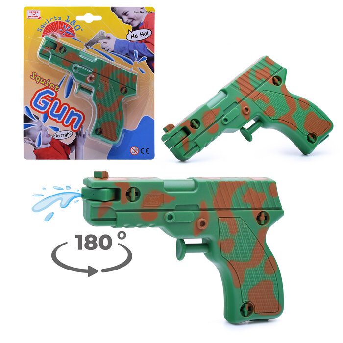 Игра-розыгрыш Шутка Прикол для детей "Выстрел наоборот" ROFL 11-0011 Пистолет игрушечный стреляет водой в разные стороны