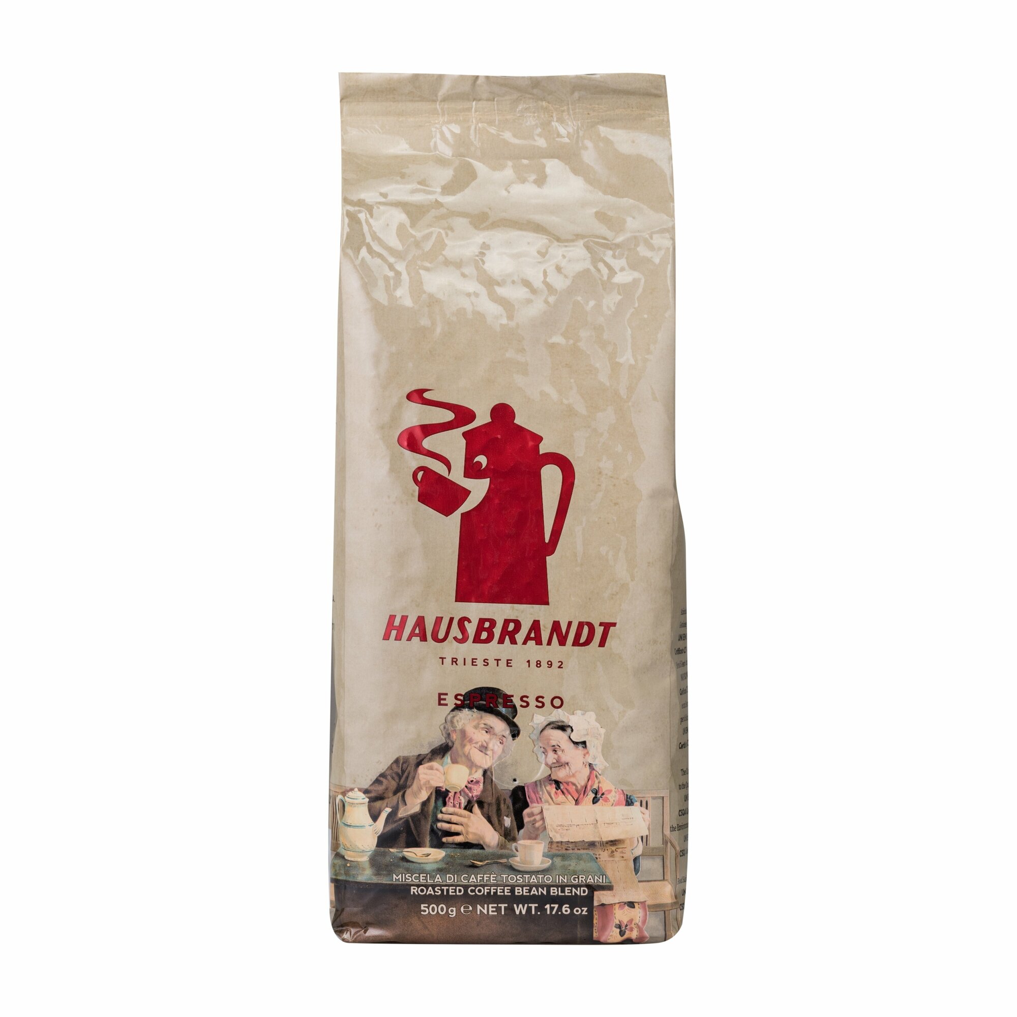 Кофе в зернах Hausbrandt Espresso, 500 гр.