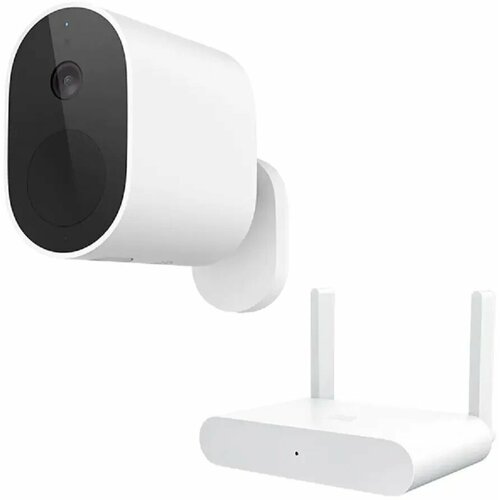 Комплект Xiaomi из IP-камеры и ресивера Mi Wireless Outdoor Security Camera 1080p Белый BHR4435GL 1000300₽