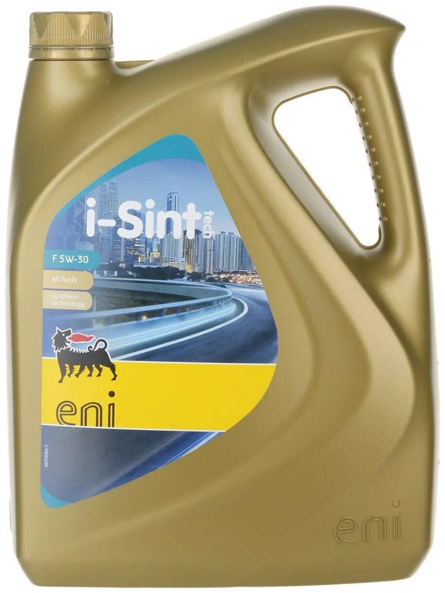 Синтетическое моторное масло Eni/Agip i-Sint Tech F 5W-30, 5 л