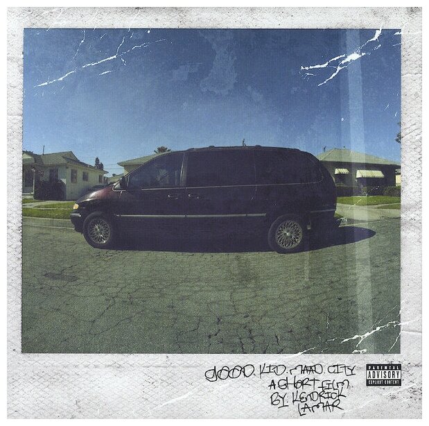 Lamar Kendrick "Виниловая пластинка Lamar Kendrick Good Kid M.A.A.D City"