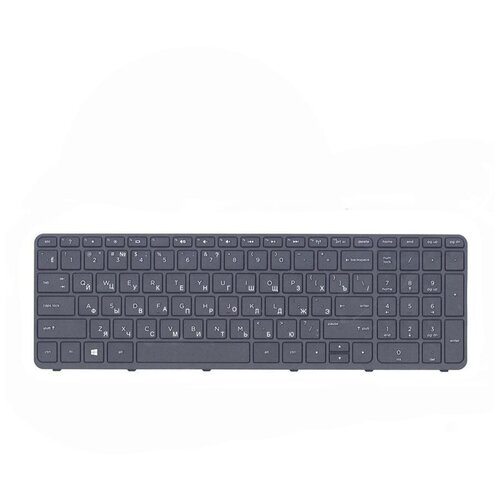 Клавиатура keyboard PK1314D1A100 для ноутбука HP 250 G3 255 G2 255 G3 Pavilion SleekBook 15-e 15-e000 15-e002er 15-e002sr 15-e003sr 15-e004er 15-g 15-g000 15-d 15-n черная с рамкой 884₽