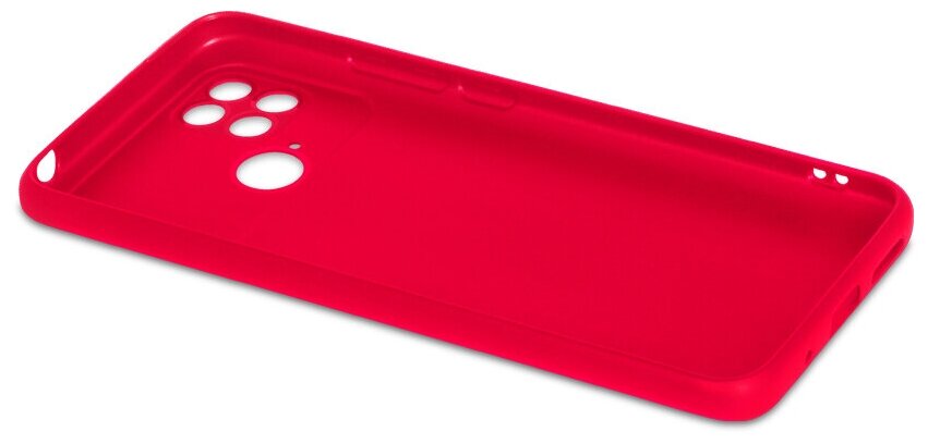 Чехол DF для Poco C40 Silicone Black poCase-08 - фото №3