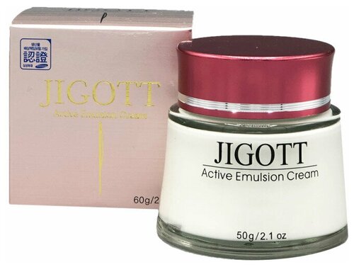 JIGOTT Active Emulsion Cream интенсивно увлажняющий крем-эмульсия