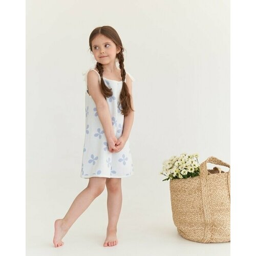 фото Платье loomknits, размер 98, белый