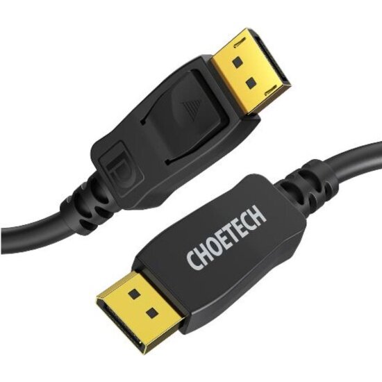 Кабель Choetech XDD01-BK DisplayPort 8K, 2м, черный