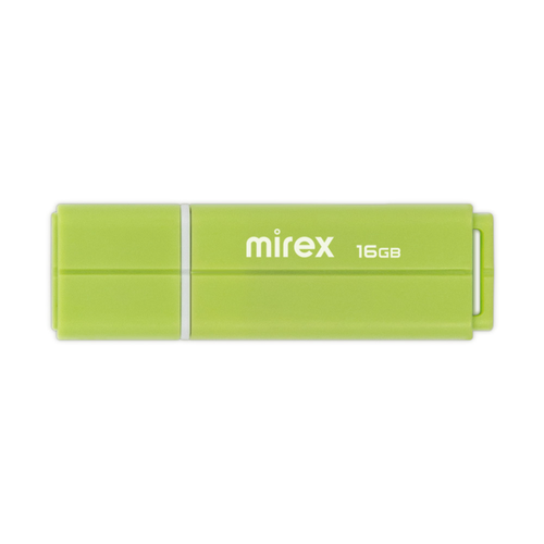 Mirex Флеш накопитель Mirex Line 16GB, USB 2.0, зеленый