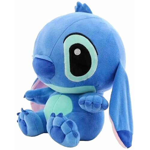 Мягкая игрушка Стич 25 см - синий/плюшевые игрушки в виде животных