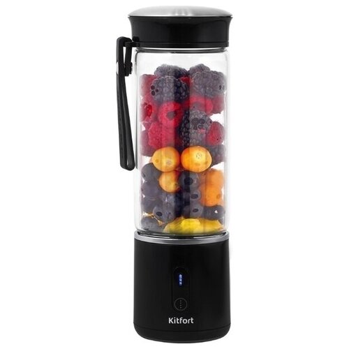 Kitfort Портативный блендер 75w стеклянная бутылка 043л Li-Ion 206800₽