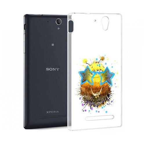 Чехол задняя-панель-накладка-бампер MyPads Буня для Sony Xperia C3/C3 Dual Sim противоударный чехол задняя панель накладка бампер mypads буля в очках для sony xperia c3 c3 dual sim противоударный