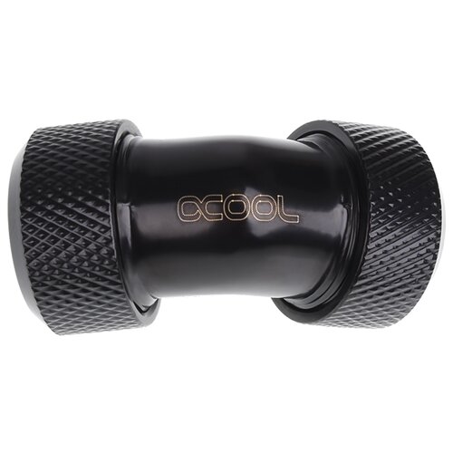 Фитинг Alphacool Eiszapfen 13 HardTube 45° L, черный