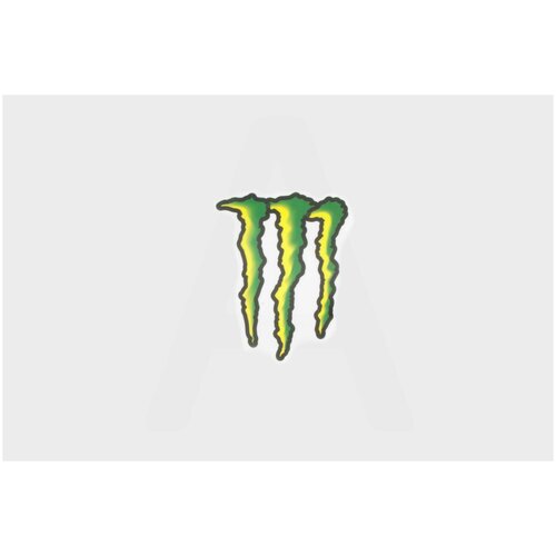 Наклейка логотип MONSTER ENERGY (10х8см) (#7312B)