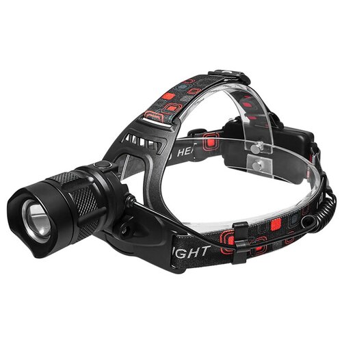 Фонарь налобный аккумуляторный мощный светодиодный дальнобойный для рыбалки, для туризма, для спорта (прмт-103235)