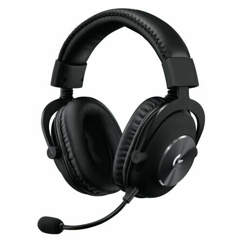 Гарнитура игровая Logitech Pro X Gamging Headset, для компьютера и игровых консолей, мониторные, проводные, черный [981-000820] гарнитура игровая redragon epius для компьютера и игровых консолей мониторные черный [77240]