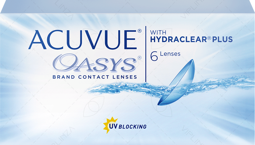 Контактные линзы Acuvue Oasys, Двухнеденльные, -0,50 / 14 / 8,8 / 6 шт.