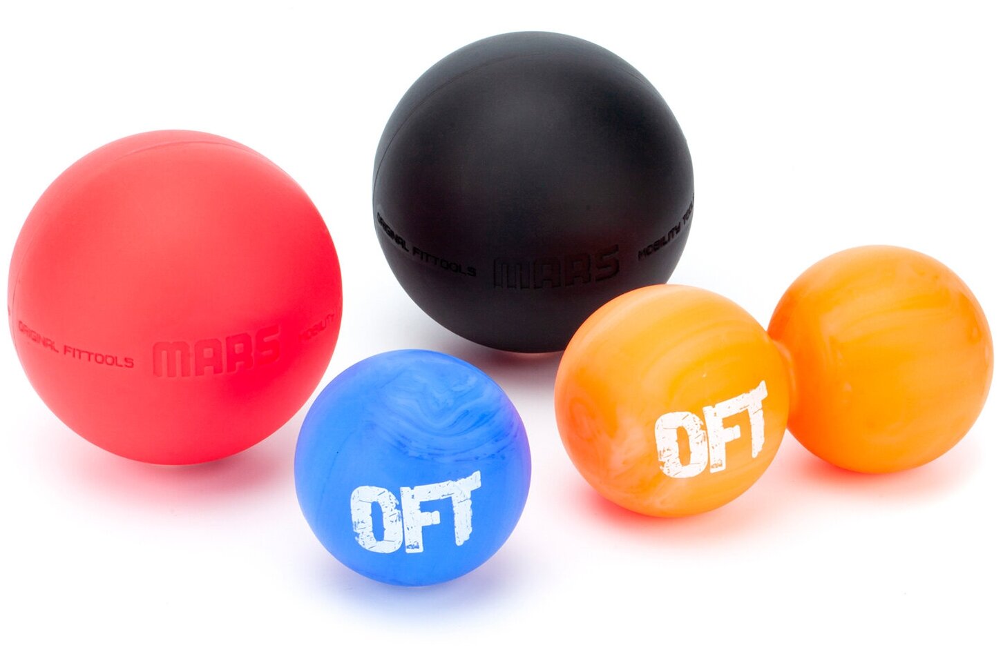 Мяч для МФР одинарный Original FitTools FT-NEPTUNE - фотография № 7